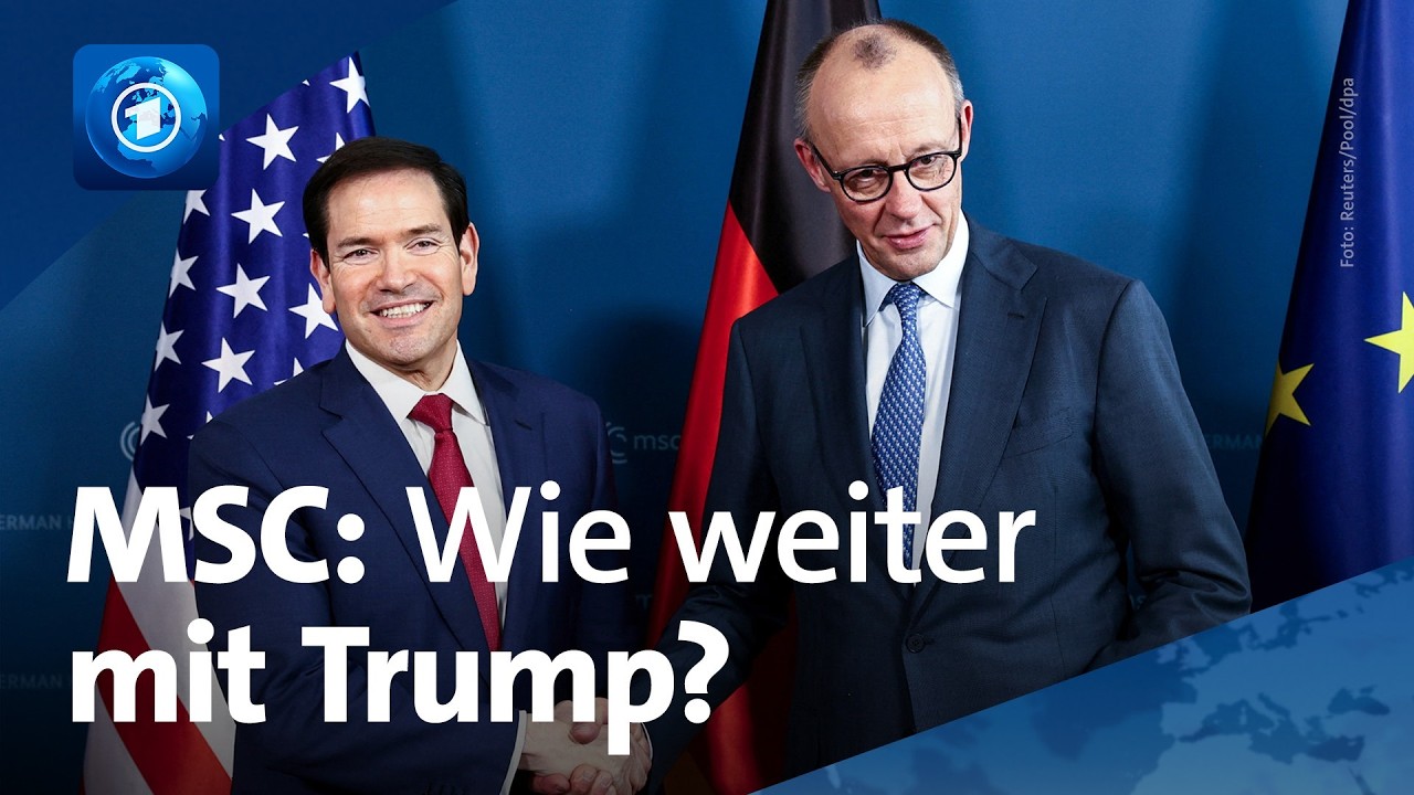 🌍 tagesschau24 Top-Thema, 13.2.2026 | Beginn der Münchner Sicherheitskonferenz