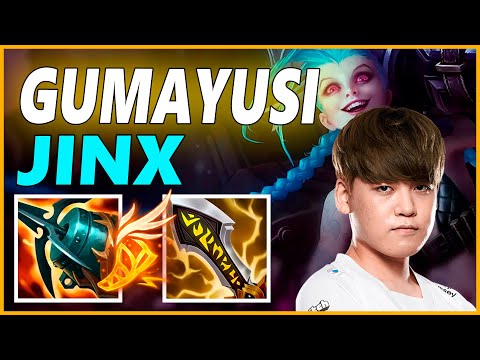 ⚡GUMAYUSI JINX ADC GAMEPLAY⚡SEASON 12 LEAGUE OF LEGENDS