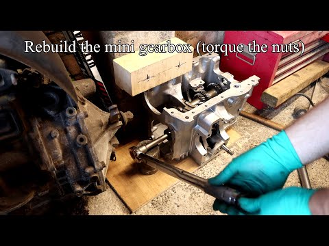 Classic mini gearbox rebuild.