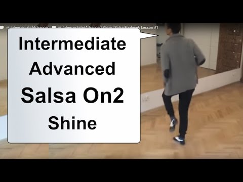 Intermediate/Advanced Shine | Salsa Footwork Lesson #1