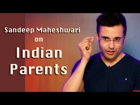 संदीप महेशवरी भारतीय माता-पिता पर (हिंदी में)