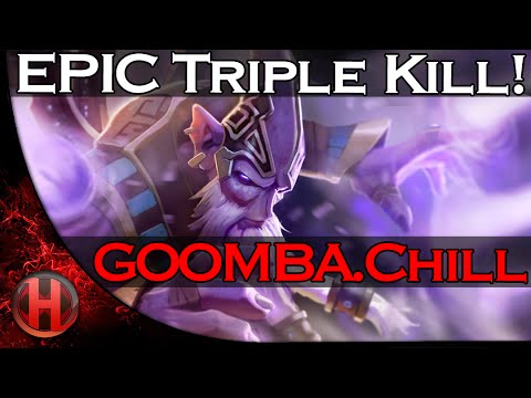 EPIC Triple Kill by GOOMBA.Chill vs. PR Dota 2