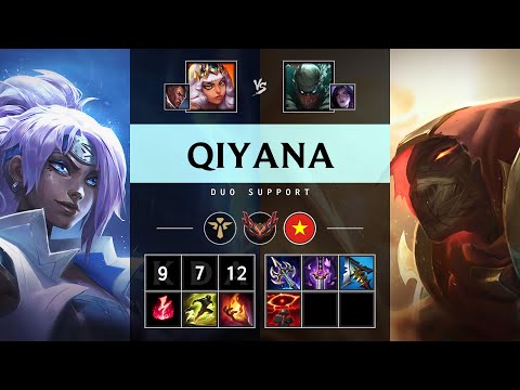 Qiyana Support vs Pyke - VN Grandmaster Patch 25.17