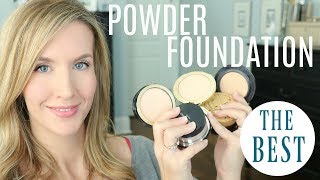 The BEST POWDER FOUNDATION for OILY SKIN | Mature Skin | My Favorites!