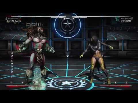 Mortal Kombat X Kotal Kahn 2 Hit Combo!
