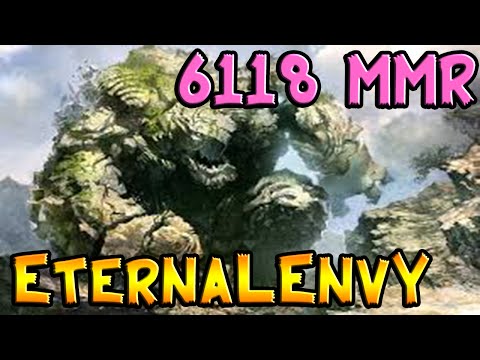 EternaLEnVy 6118 MMR Plays Tiny Dota 2