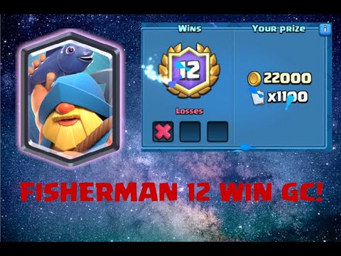 LAVA HOUND FISHERMAN 12 WIN GRAND CHALLENGE! ONLY VIABLE FISHERMAN DECK IN THE META!