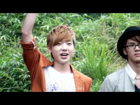 110814 Teen top changjo at inki fanmeeting (niel bday party)