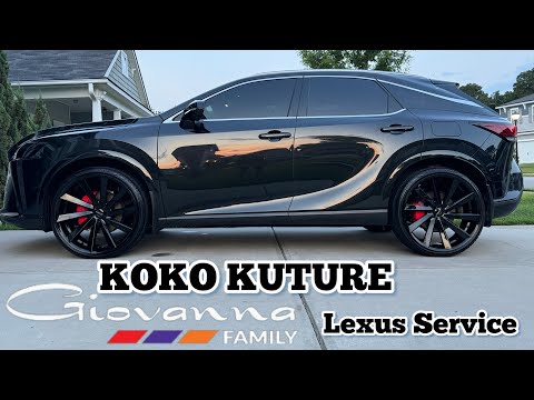 24 inch KOKO KUTURE KAPAN RIMS - 2023 RX 350 #AUDIOCITYUSA