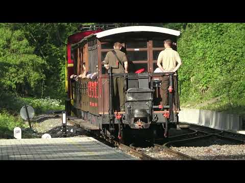 Az utolsó előtti vonat indul este Garadnáról/The penultimate train from Garadna, 2023.05.20.