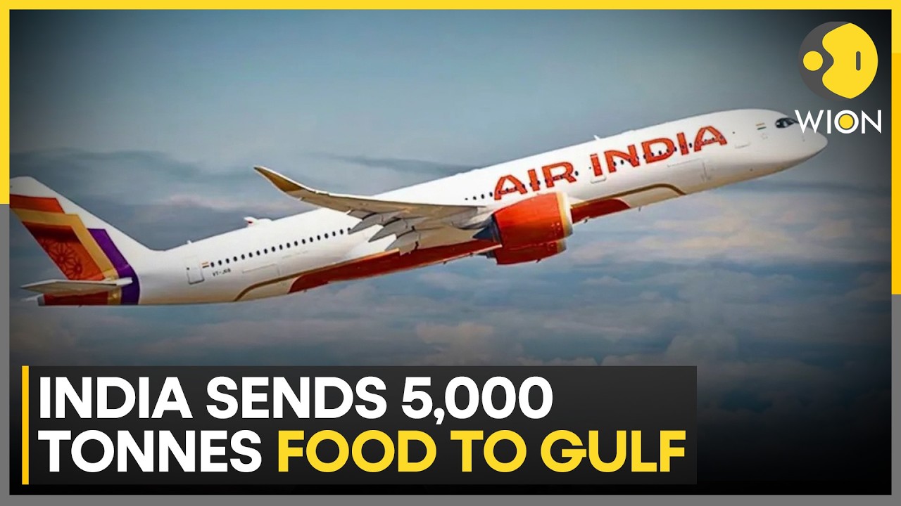 US-Iran War: India Sends 5,000 Tonnes Of Food To Gulf Amid War Disruptions | WION