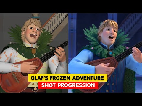 Olaf's Frozen Adventure Shot Progression | Animation Breakdowns | 3D Animation Internships