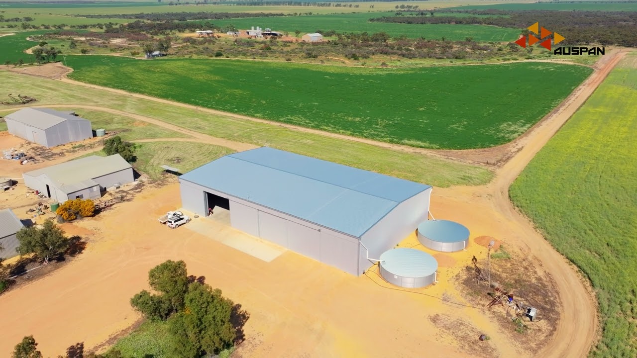 Rodney Allen Machinery Shed – Agricultural Case Study