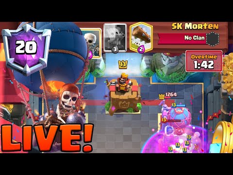7100! Pushing to Top 20 Global Live with Balloon Lumberjack Cycle!