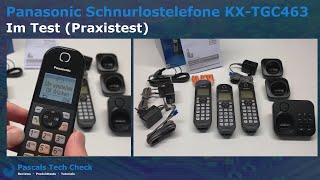 Panasonic KX TGC463 schnurlose Telefone || Im Test (Praxistest) || Die besten Schnurlostelefone?