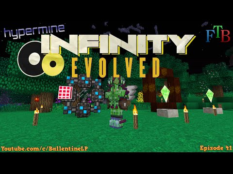 Minecraft Mods - FTB Infinity Evolved - Episode 41 - ME Quantum Link Failures! (Hypermine Server)