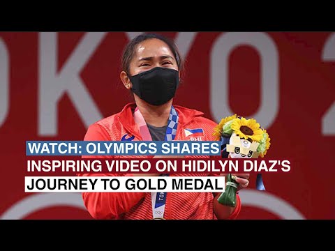 WATCH: Olympics shares inspiring video on Hidilyn Diaz's journey to Gold medal | Sagisag PH
