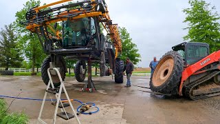 BUILDING A SPRAYER JACK - Will the Hagie Fall over?