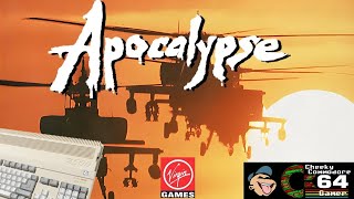 APOCALYPSE – Commodore Amiga (1994) | Helicopter-Based Shoot 'Em Up Inspired by Choplifter