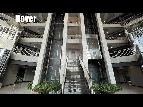 Glass Dover Traction Elevators at City Place 1 in Creve Coeur, MO