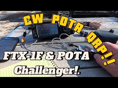 QRP CW Excitement with FTX-1 | Activation Ride Along