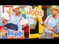 Blippi S Day Of Career Pretend Play Educational Videos For Kids