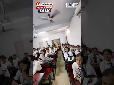 IIBM Patna successfully organized a Pre-Placement Talk with ICICI Bank.