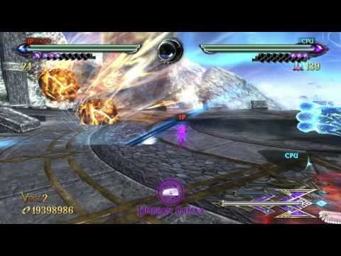 Bayonetta 2 - Verse Card No. 39 AESIR & Prophet & Loptr Pure Platinum (☆☆☆ with Jeanne)