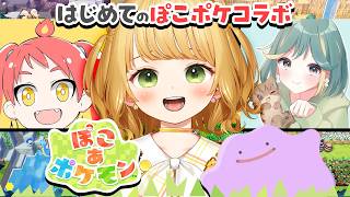 はじめてのコラボ『ぽこ あ ポケモン』実況プレイ with ゆりも & トモシカ【ぽこポケ】