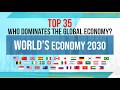 Top 35 World S Biggest Economies In 2030 2030 Projected GDP