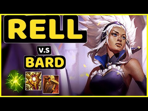 RELL vs BARD - BOTTOM SUPPORT GAMEPLAY - NA Ranked DIAMOND