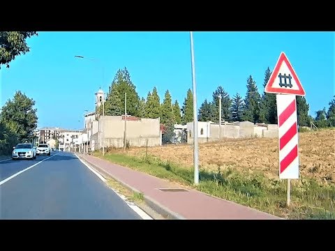 Passaggio a livello Nizza Monferrato (AT) Corso Asti fino al parcheggio di Piazza Garibaldi
