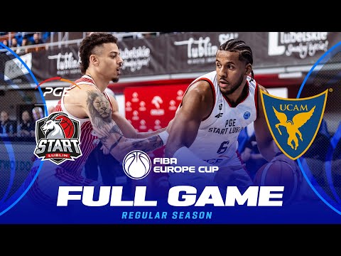 Regular Season | PGE Start Lublin v UCAM Murcia | Full Basketball Game | FIBA Europe Cup 2025-26