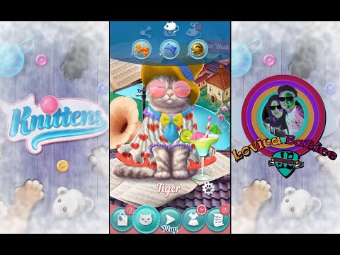 Knittens - Sweet Match 3 Puzzles & Adorable Kittens - Level 706 - 710 - Gameplay