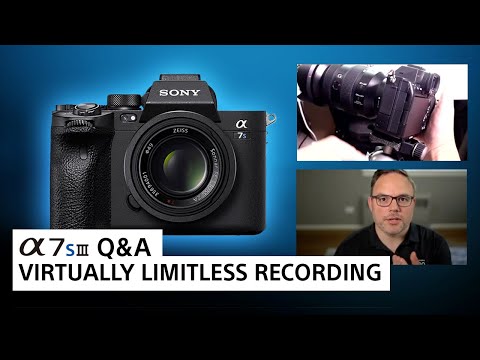 Sony A7S Mark III korpusas video