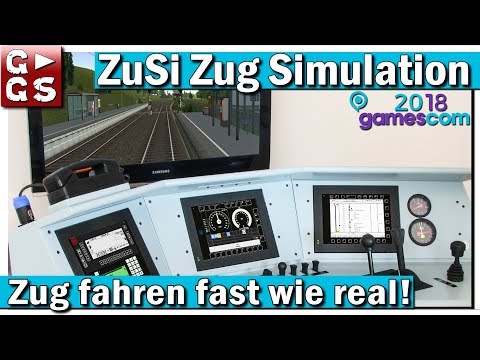 ZuSi - Die Zug Simulation für PROFIS | GamesCom 2018
