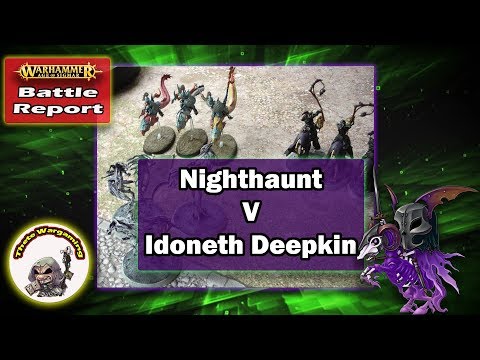 Nighthaunt vs Idoneth Deepkin 1k Age of Sigmar Battle Report