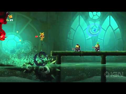 Rayman Legends Walkthrough: 20,000 Lums Under the Sea - There's Always a Bigger Fish
