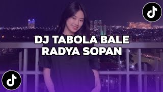 Download lagu DJ TABOLA BALE RADYA SOPAN MENGKANE VIRAL TIKTOK 2025 mp3