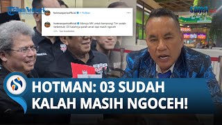 Bela Prabowo! Hotman Paris Heran soal Anies & Ganjar Gugat Hasil Pilpres di MK: Kalah Tapi Ngoceh!