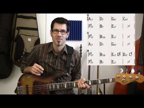 For0303 - Walking Bass #3 (Tonleitern) - German Bass lesson