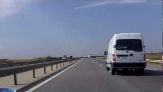 preview picture of video 'Romania - Autostrada A1: Bucuresti - Pitesti'