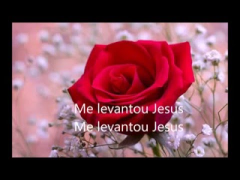 Letra  Me levantou Jesus   Cristina Mel