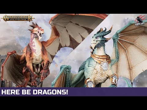 NEW DRAGONS REVEAL! Draconith Stormcast Eternals - Warhammer Age Of Sigmar