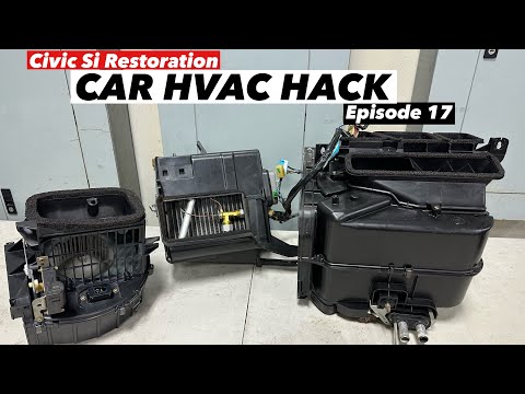AHC EM1 Restoration Project // An Easy HACK For Your Older HVAC System & Interior Prep (Ep 17)