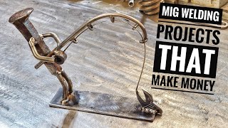 #1Beginner Mig-Welding Projects That (Earn Money $$$ Fast) Metal Art