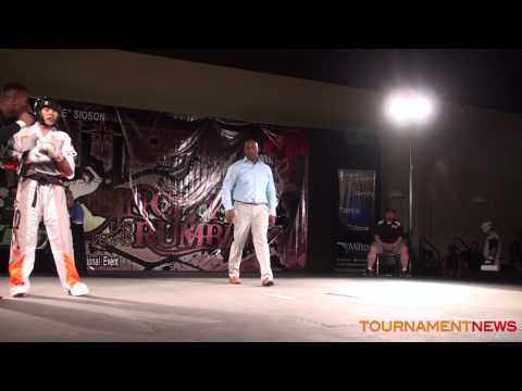 Gerrica Trias vs Ashlee Grant Women's Point Fighting Final at Sin City Rumble 2014