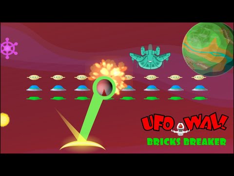 Brick breaker - UFO Wall video thumbnail
