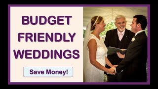How to plan a BUDGET FRIENDLY wedding in under 30 Days