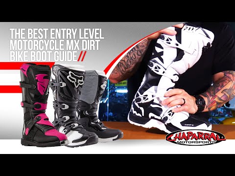 The Best Entry Level Motorcycle MX Dirt Bike Boot Guide - ChapMoto.com - 2016